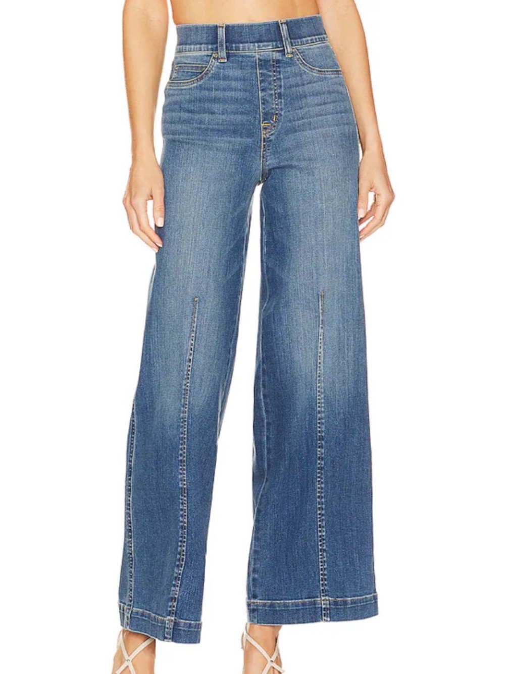 Spanx Wide Leg Jeans Size Small